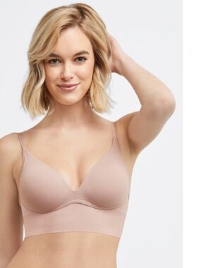 Maidenform M Seamless Push-up Bra, Convertible Longline Bralette (Plus Size Avai